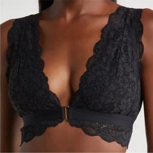 Free People X We are HAH Got Ur Back Bra Black